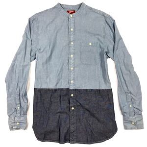 Arizona Light Blue/Dark Blue Denim Long Sleeve